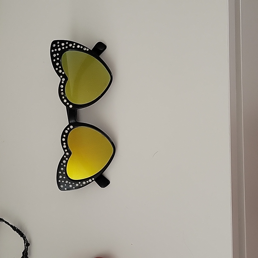 Betsey Johnson Heary Shaped Sunglasses